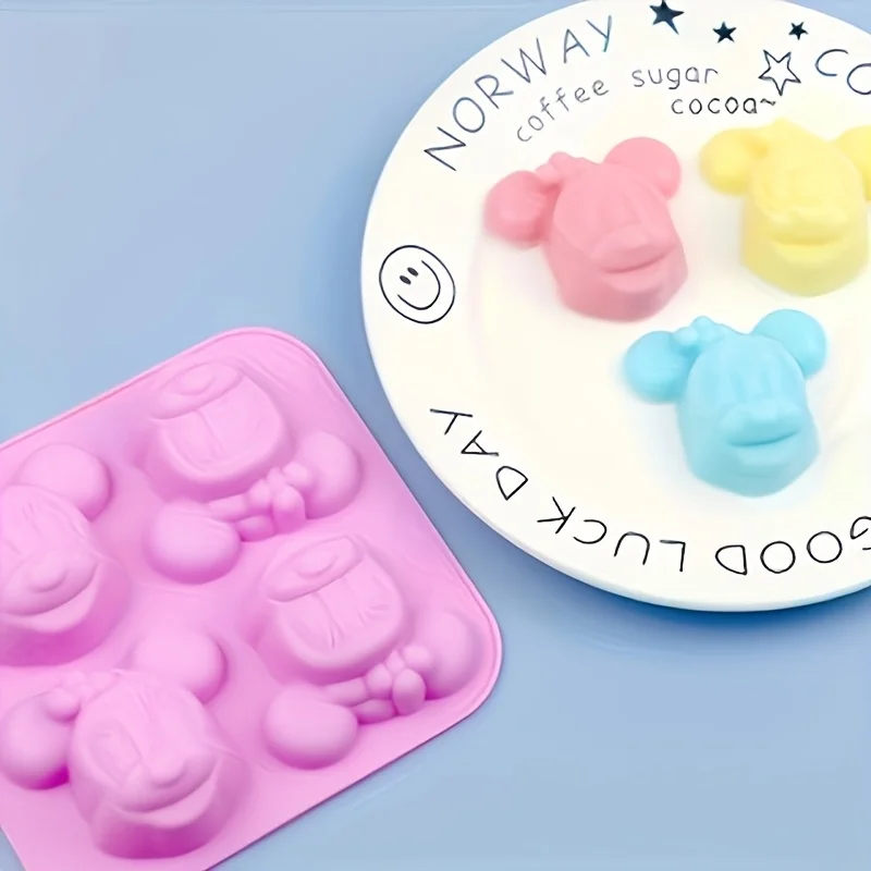 Soap Making Activity - 1pc 미니 만화 몰드, 수공예품, 초콜릿,