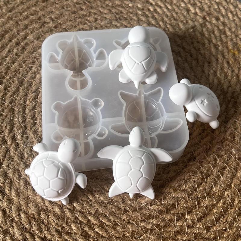 Soap Mold Silicone Loaf - 네 마리 거북이 플라스터 실리콘 몰드