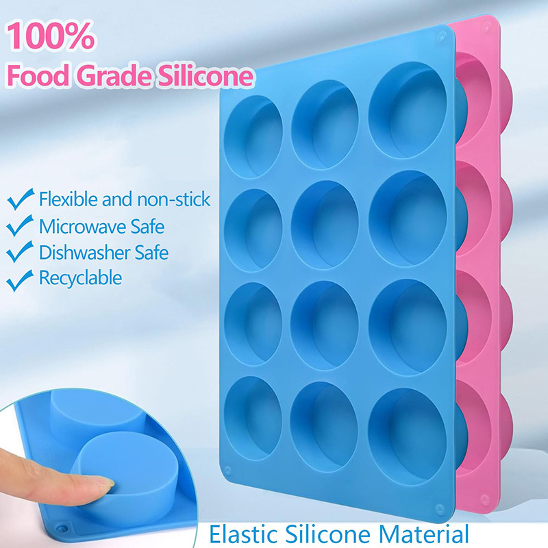 둥근 실리콘 몰드 12구 원통형 초콜릿 코팅 쿠키 몰드 - Soap Mold Silicone Loaf 리뷰 및 가격