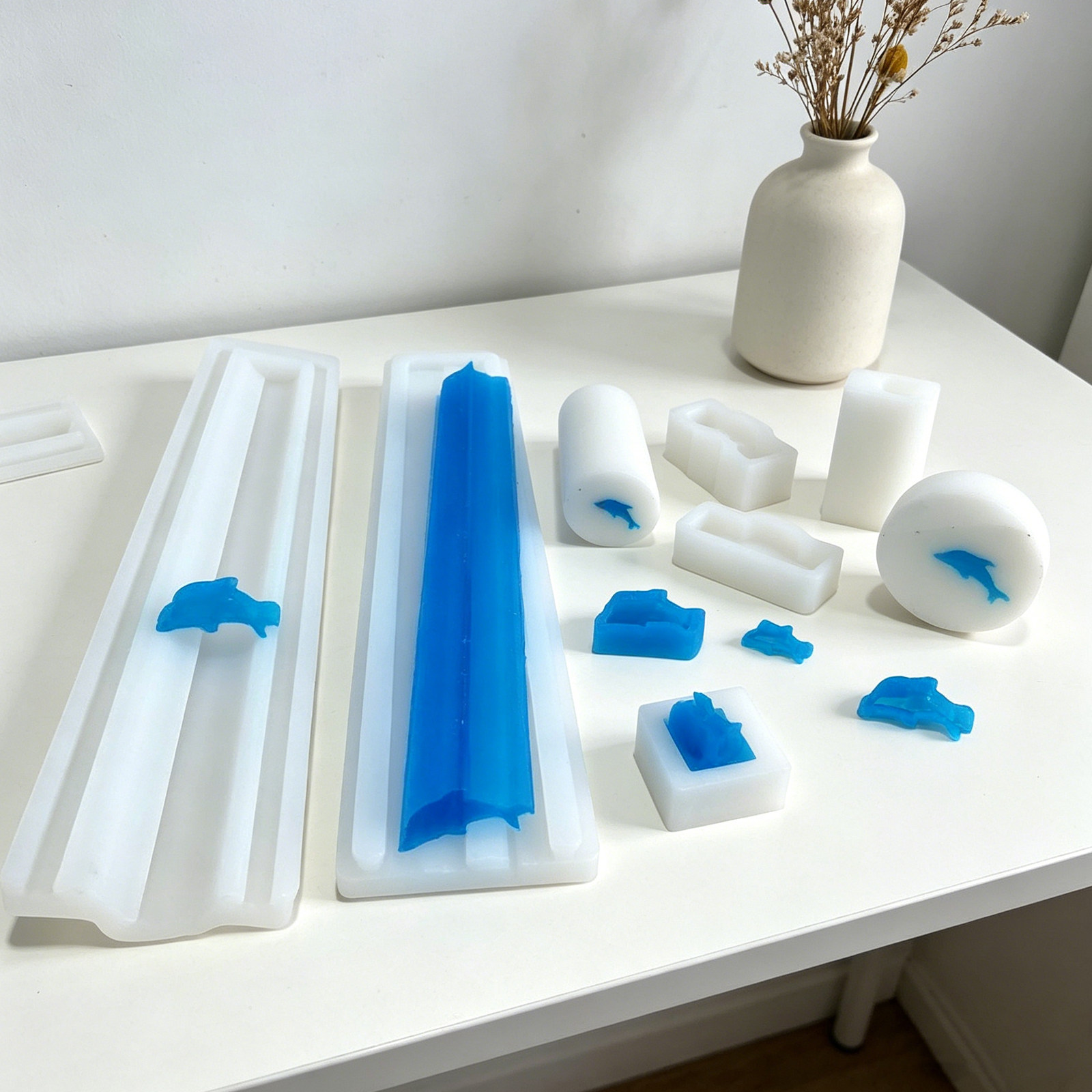 1세트 롱 튜브 실리콘 기둥 몰드, 공예용 비누 제작용 - Soap Making Cold Process 리뷰 및 가격