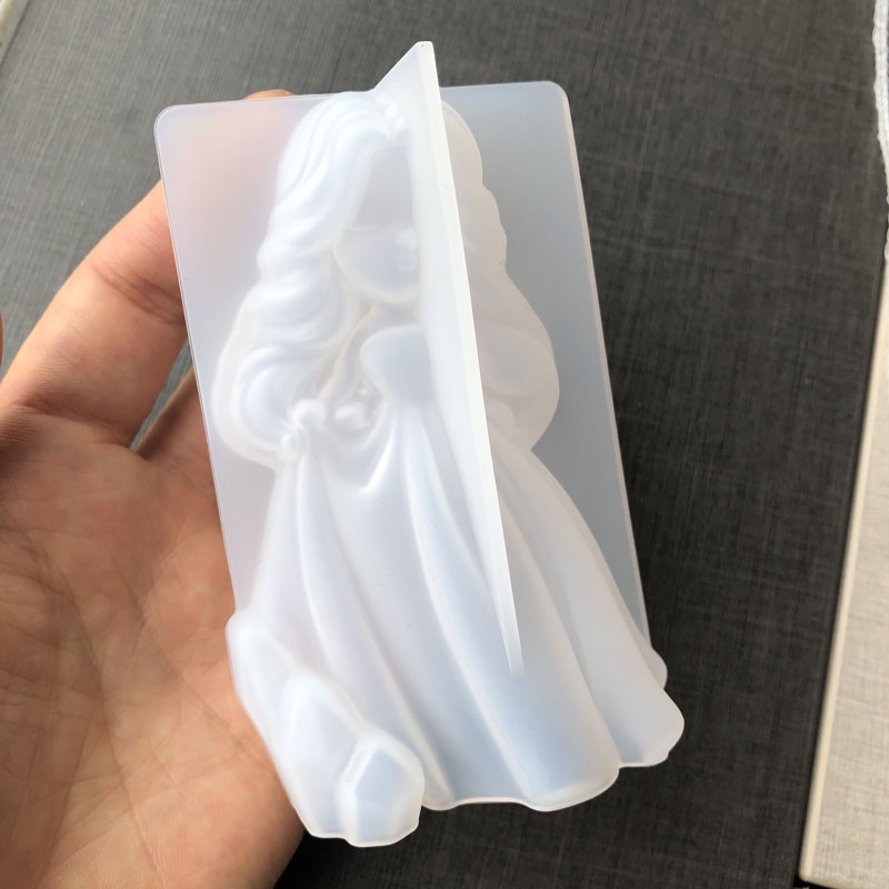 3D 귀여운 공주 실리콘 양초 금형 천사 소녀 비누 수 - Soap Making Activity 리뷰 및 가격