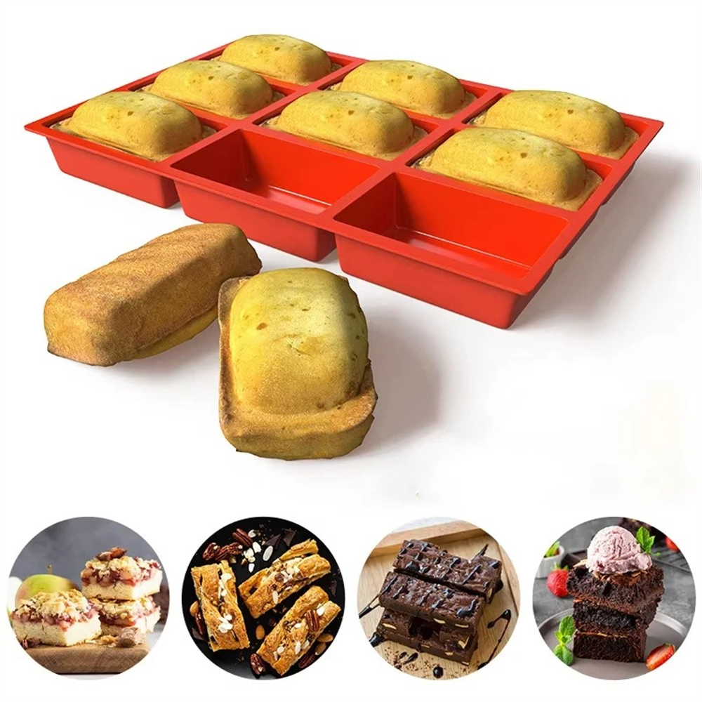 대형 9구 실리콘 미니 로프 팬 - 논스틱 간편 세척  - Soap Mold Silicone Loaf 리뷰 및 가격