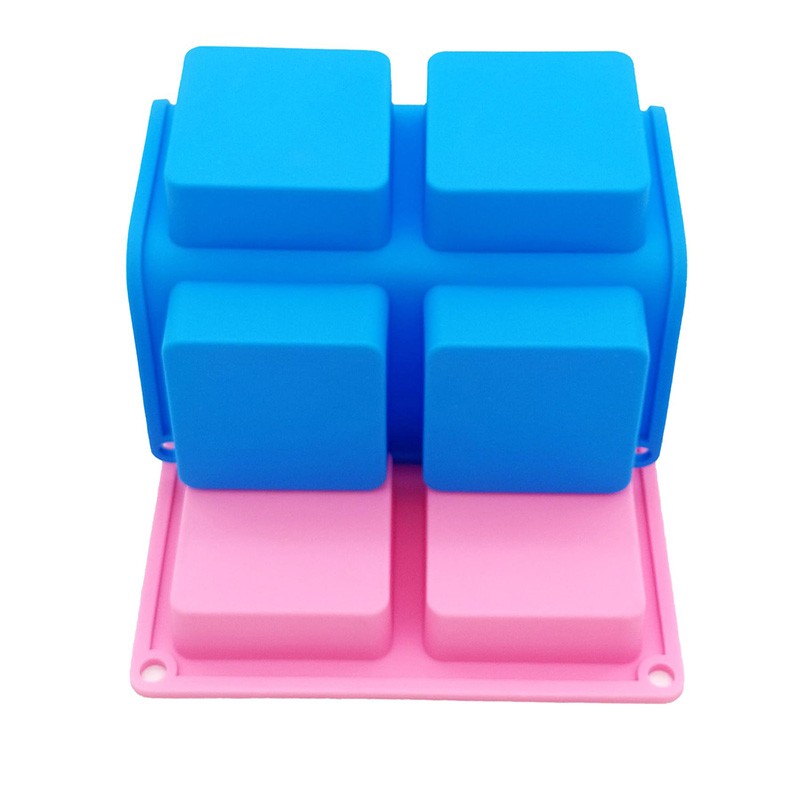 사각 비누 몰드, 6 구, 들러붙지 않는 실리콘 팬,  - Soap Mold Silicone Loaf 리뷰 및 가격