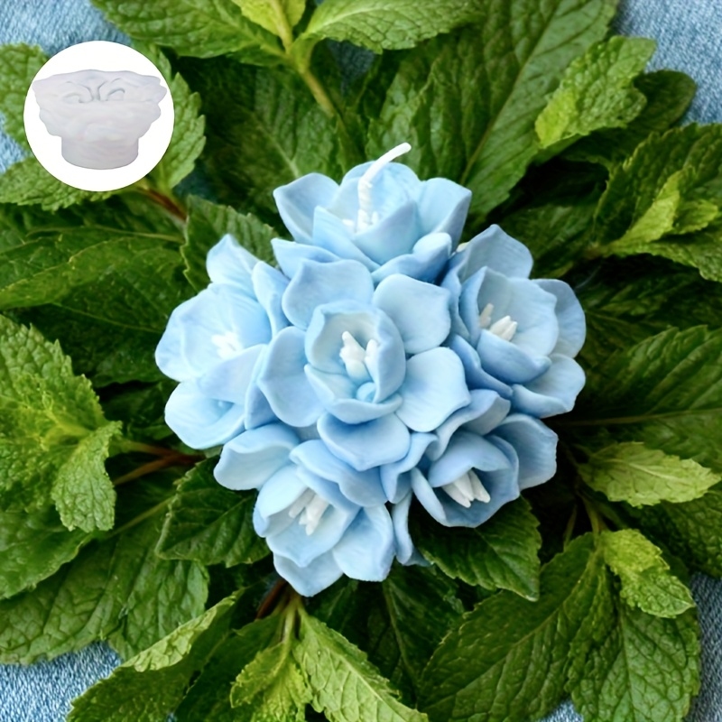1개의 수국 양초 실리콘 몰드, 양초, 비누, 레진 공 - Soap Making Activity 리뷰 및 가격