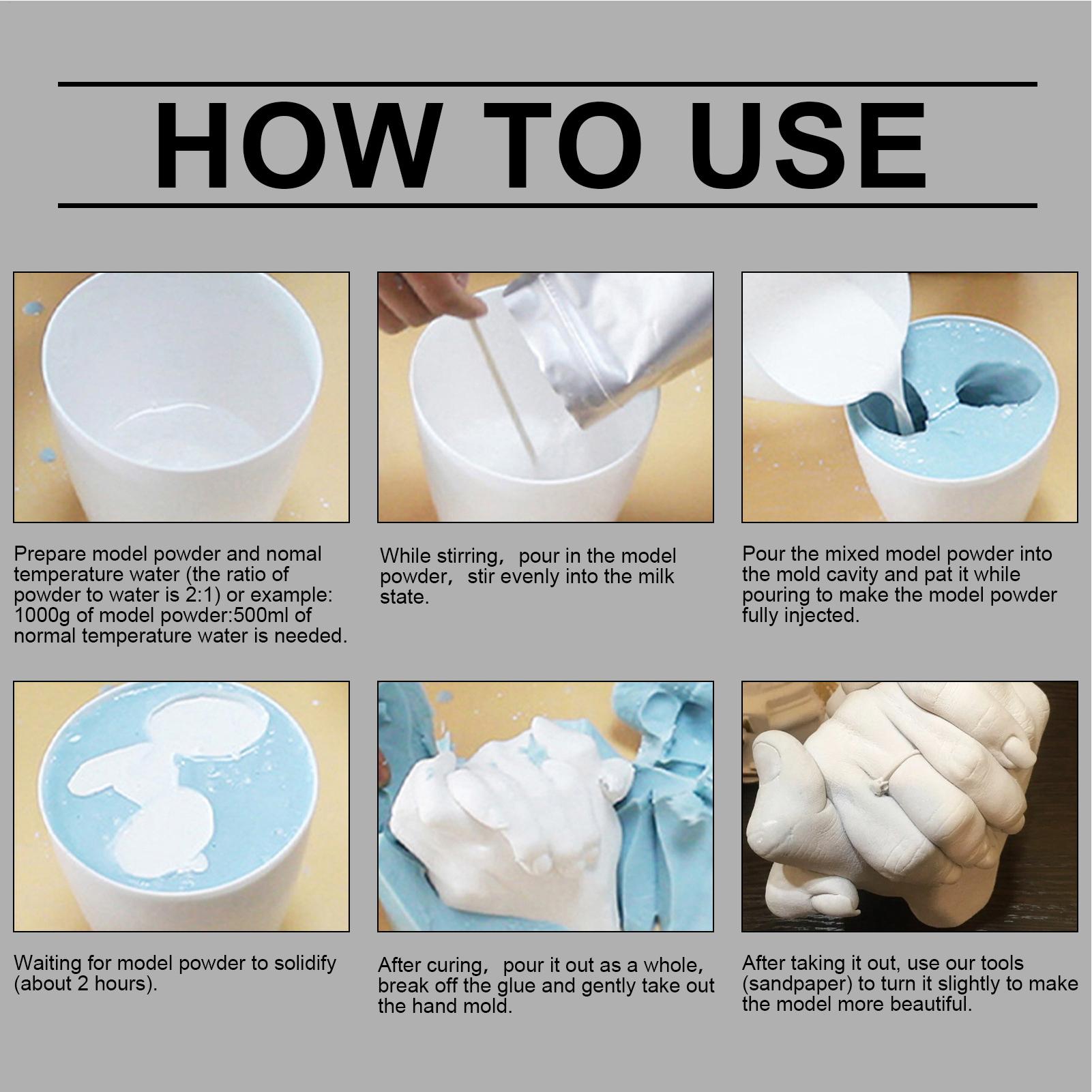 아기 손발 캐스팅 키트, 비누 만들기 재료, 공예용 석 - Soap Making Activity 리뷰 및 가격