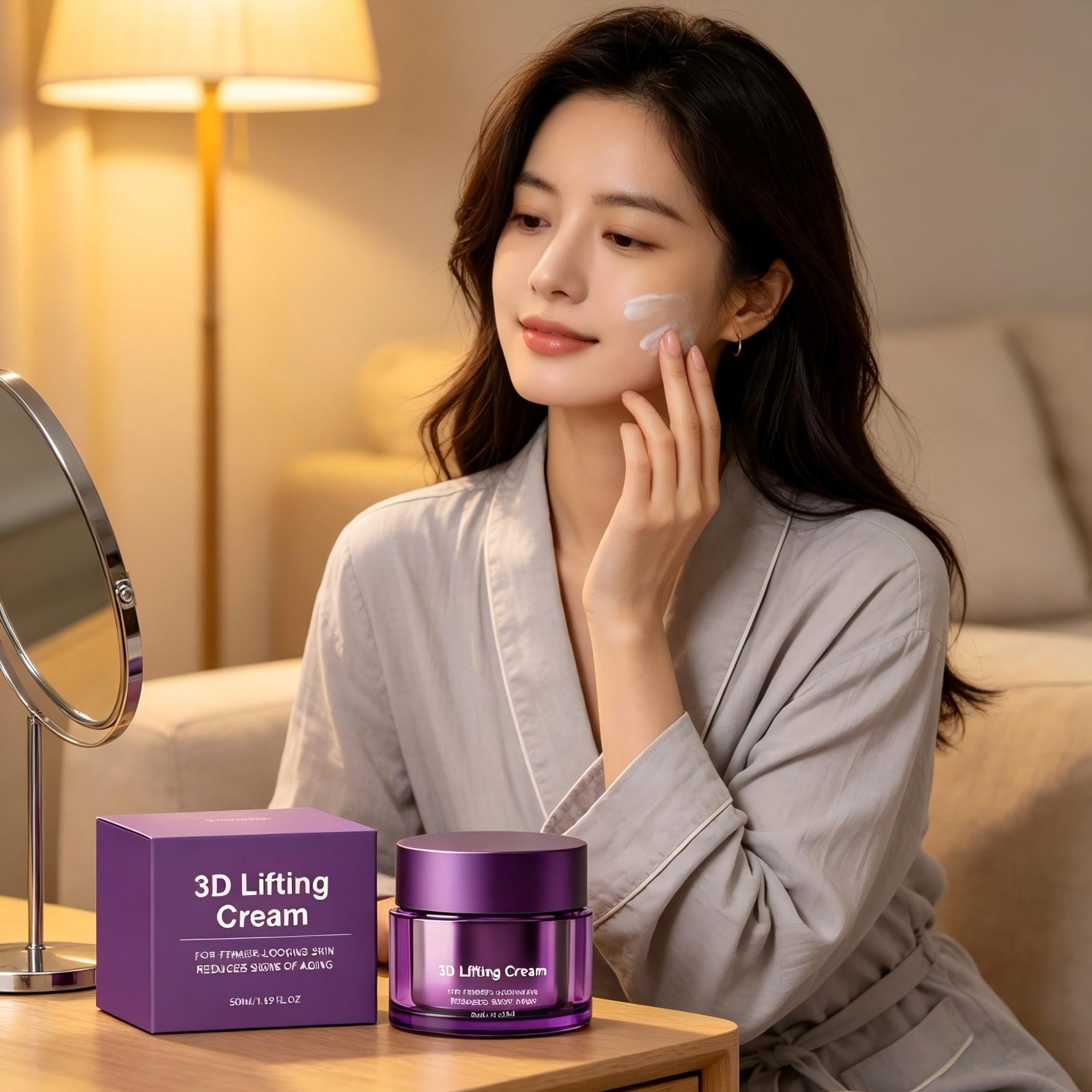 3D 리프팅 크림 안티 에이징 글로우 스킨 탄력 증가  - Shea Butter Raw 리뷰 및 가격