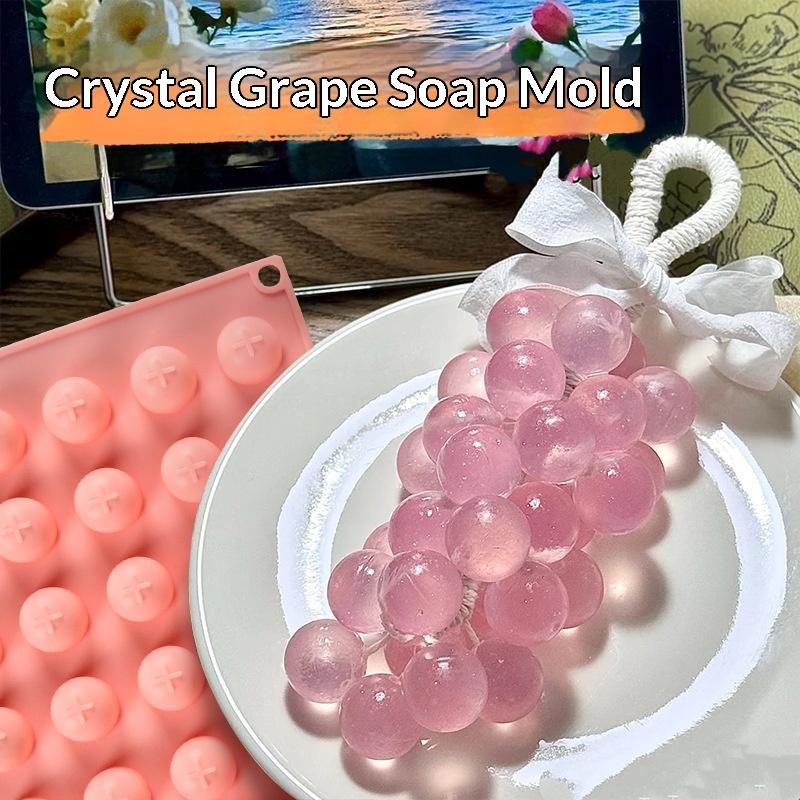 실리콘 포도볼 몰드, 쉽게 분리되는 논스틱 몰드, 얼음 - Soap Mold Silicone Loaf 리뷰 및 가격
