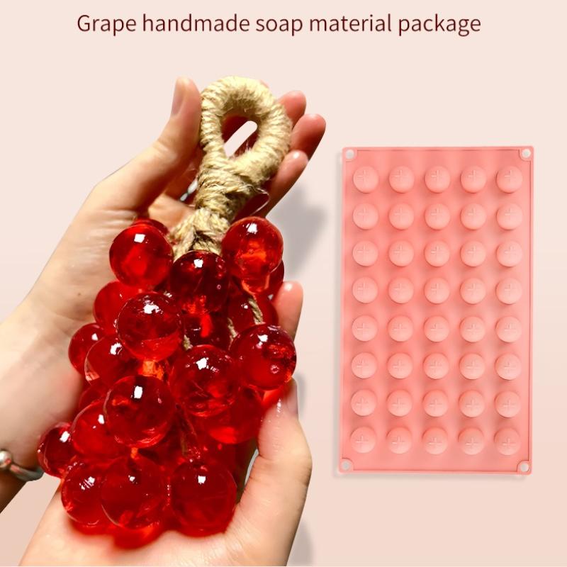 실리콘 포도볼 몰드, 쉽게 분리되는 논스틱 몰드, 얼음 - Soap Mold Silicone Loaf 리뷰 및 가격
