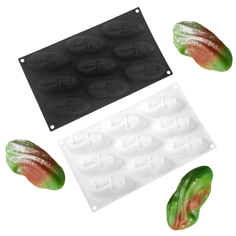 피스타치오 디자인 1구, 4구, 9구 실리콘 초콜릿 몰 - Soap Mold Silicone Loaf 리뷰 및 가격