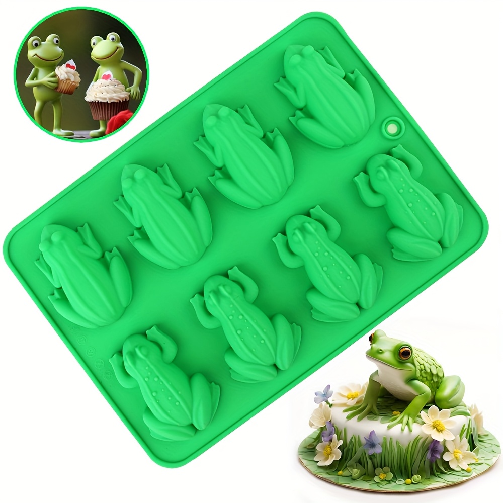 개구리와 두꺼비 모양의 실리콘 케이크 몰드 1개, 사탕 - Soap Mold Silicone Loaf 리뷰 및 가격