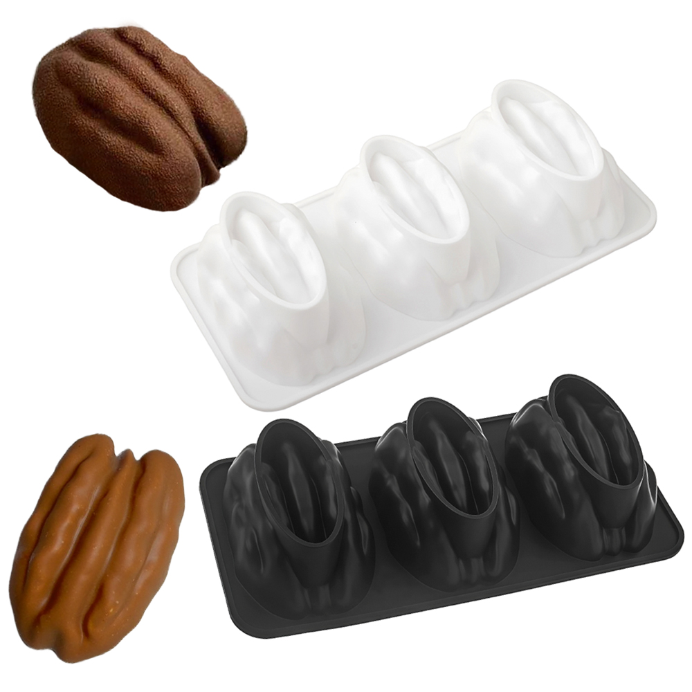 1/3/4/6/12 셀 피칸 디자인 실리콘 케이크 몰드 - Soap Mold Silicone Loaf 리뷰 및 가격